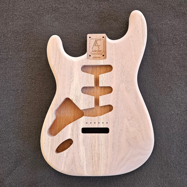 AC Strat Style American Walnut LH Body - C000194