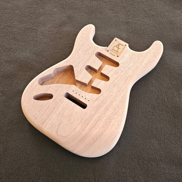 AC Strat Style American Walnut LH Body - C000202 - Image 3