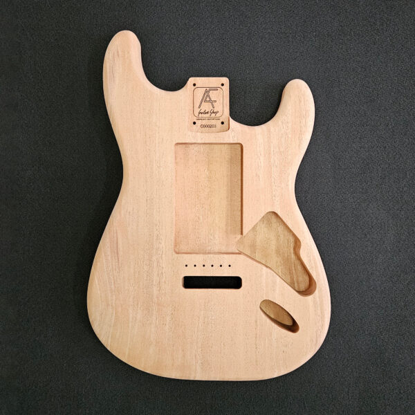 AC Strat Style Mahogany Khaya Body - C000203