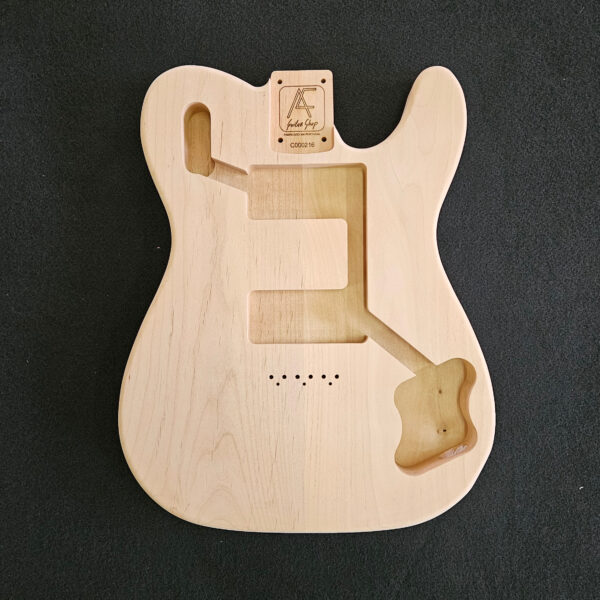 AC Tele 72D Style Red Alder Body - C000216