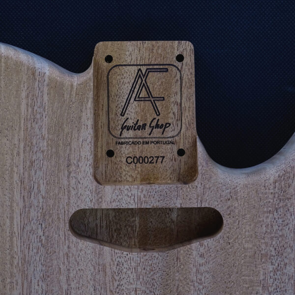 AC Tele Style Mahogany Khaya Body - C000277 - Image 3