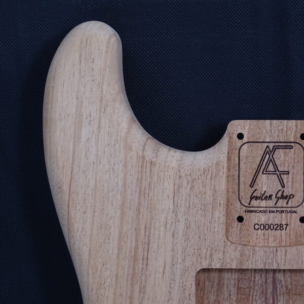 AC Strat Style Mahogany Khaya Body - C000287 - Image 3