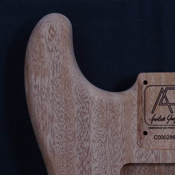 AC Strat Style Mahogany Khaya Body - C000289 - Image 3